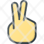 touchhand-gesture-peace-victory-sign-icon