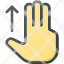 touchhand-gesture-scroll-down-finger-swipe-icon