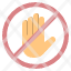 touchless-pause-stop-forbidden-restrict-icon
