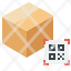 tracking-parcel-box-pack-qr-code-scan-icon-icon