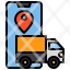 tracking-truck-smartphone-icon
