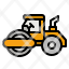 tractor-paver-field-ground-vehicle-icon