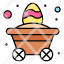 trolley-cart-egg-easter-day-celebration-icon