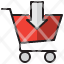 trolley-downward-arrow-shopping-market-shop-retail-icon-icon