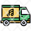 truck-delivery-music-note-transportation-store-icon