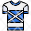 tshirt-filloutline-scotland-flags-fashion-shirt-icon