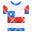 tshirt-flaticon-chile-flags-fashion-shirt-icon