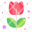 tulip-flower-grow-nature-spring-season-icon