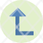turn-uparrow-arrow-up-back-diraction-icon