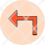 turncurved-arrow-right-curve-direction-turn-dashed-icon
