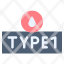 type-diabetes-blood-drop-heriditary-icon
