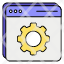 ui-seo-and-web-code-website-gear-icon