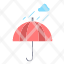 umbrella-camping-rain-safety-weather-icon