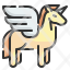unicorn-fantasy-fairytale-legend-animal-horse-wings-icon