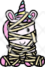 unicorn-mummy-bandage-cute-halloween-icon