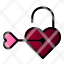 unlock-key-love-heart-icon