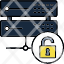 unsecure-unlocked-data-server-security-icon