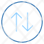 up-and-down-arrow-sign-side-indication-signal-icon