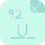 uraniumperiodic-table-chemistry-atom-atomic-chromium-element-icon