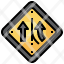 us-road-signs-filloutline-join-regulation-signaling-direction-icon