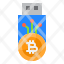 usb-bitcoin-cryptocurrency-coin-digital-currency-icon