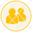 user-group-people-yellow-icon