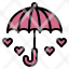 valentineday-umbrella-heart-protection-velentine-romantic-icon