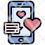 valentines-day-filloutline-chat-love-smartphone-appcommunications-icon
