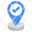verified-location-direction-gps-navigation-geolocation-icon