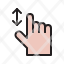 vertical-swipe-arrow-hand-gestures-direction-finger-icon-icon
