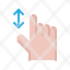 vertical-swipe-arrow-hand-gestures-direction-finger-icon-icon