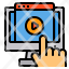 video-player-software-interface-hand-multimedia-icon