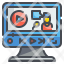 videoplayer-arrows-multimedia-tutorial-course-online-icon