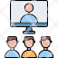 virtual-class-group-video-lecture-training-education-icon
