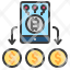 virtual-currency-mobile-money-bitcoin-icon