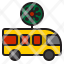 virus-covid-corona-bus-car-icon