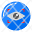 vision-eye-target-button-view-icon