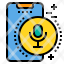 voice-record-smartphone-icon