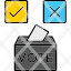 vote-yes-cross-no-tick-voting-icon