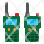 walkie-talkie-frequency-police-communication-icon