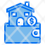 wallet-house-building-coin-icon