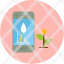 water-level-plant-light-icon