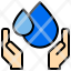 water-save-ecology-icon
