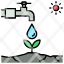 water-stress-irrigation-save-agriculture-icon