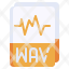 wav-audio-format-extension-document-icon