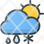 weatherforcast-snow-rain-cloud-day-icon