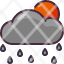 weatherraindrops-rain-cloud-icon