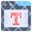 web-browser-editor-text-type-user-interface-accessibility-adaptive-icon
