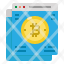 web-site-bitcoin-digital-money-icon