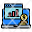 website-graph-laptop-money-financial-icon